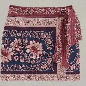 FARM RIO CHARM OVERLAPPED SKIRT